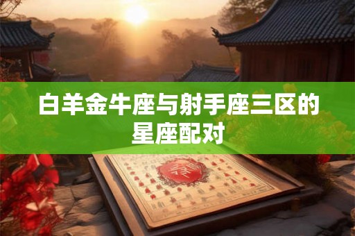 白羊金牛座与射手座三区的星座配对 白羊金牛座与射手座三区的星座配对
