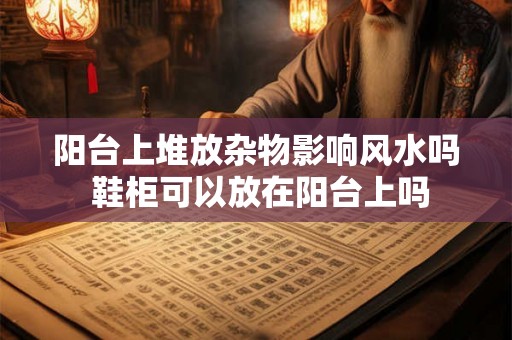 阳台上堆放杂物影响风水吗 鞋柜可以放在阳台上吗
