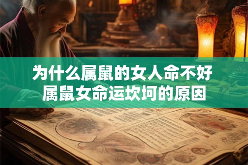 为什么属鼠的女人命不好 属鼠女命运坎坷的原因