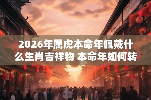 2026年属虎本命年佩戴什么生肖吉祥物 本命年如何转运 2026年属虎本命年佩戴什么生肖吉祥物 本命年如何转运