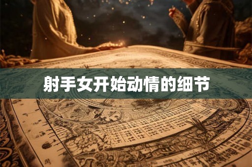 射手女开始动情的细节