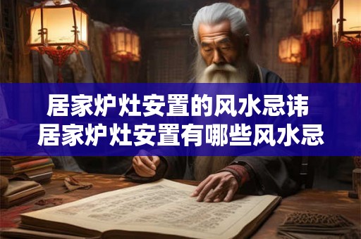 居家炉灶安置的风水忌讳 居家炉灶安置有哪些风水忌讳 居家炉灶安置的风水忌讳 居家炉灶安置有哪些风水忌讳