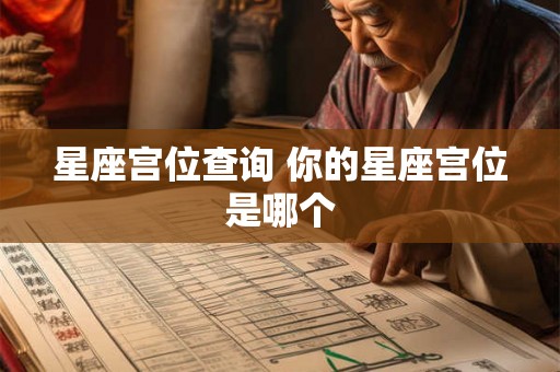 星座宫位查询 你的星座宫位是哪个 星座宫位查询 你的星座宫位是哪个
