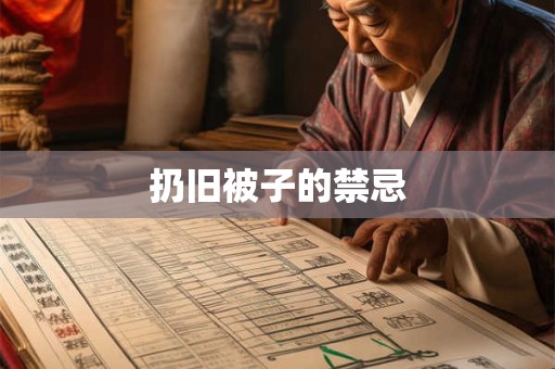 扔旧被子的禁忌