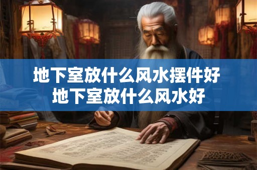 地下室放什么风水摆件好 地下室放什么风水好