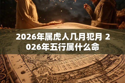 2026年属虎人几月犯月 2026年五行属什么命