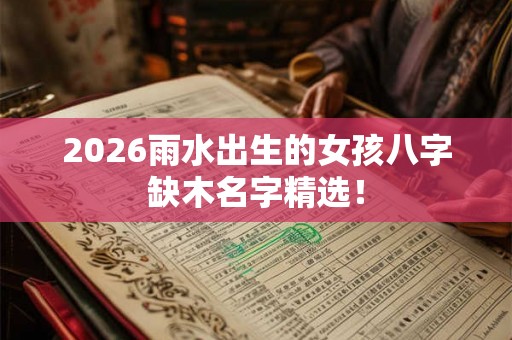 2026雨水出生的女孩八字缺木名字精选! 2026雨水出生的女孩八字缺木名字精选!