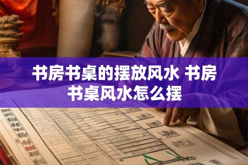 书房书桌的摆放风水 书房书桌风水怎么摆 书房书桌的摆放风水 书房书桌风水怎么摆