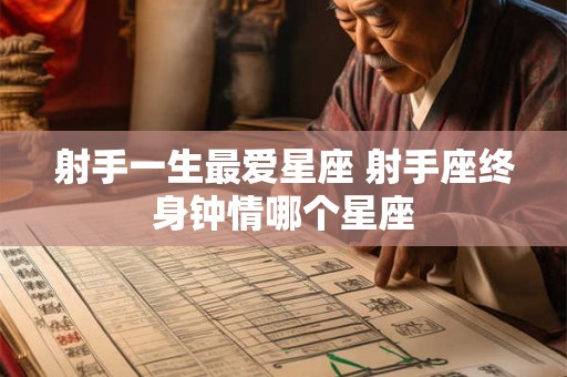 射手一生最爱星座 射手座终身钟情哪个星座