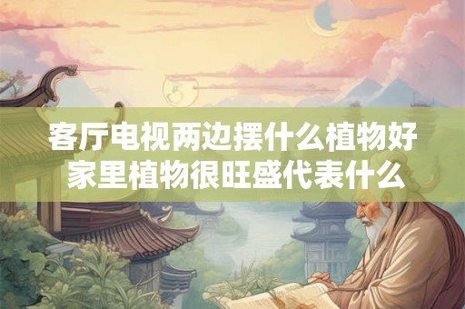 客厅电视两边摆什么植物好 家里植物很旺盛代表什么