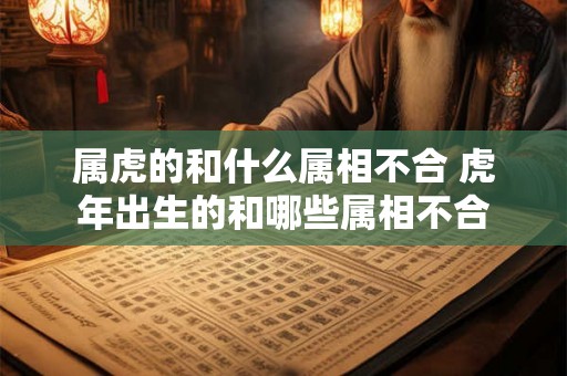 属虎的和什么属相不合 虎年出生的和哪些属相不合 属虎的和什么属相不合 虎年出生的和哪些属相不合