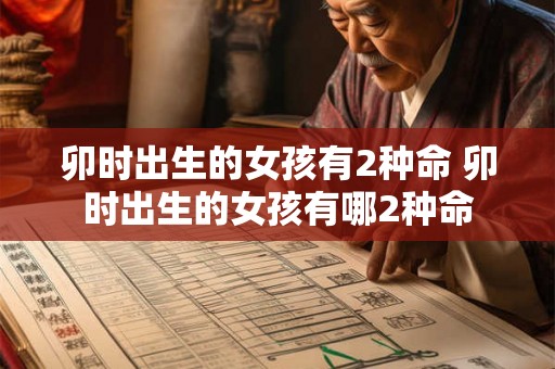 卯时出生的女孩有2种命 卯时出生的女孩有哪2种命 卯时出生的女孩有2种命 卯时出生的女孩有哪2种命