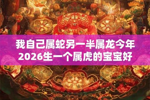我自己属蛇另一半属龙今年2026生一个属虎的宝宝好吗