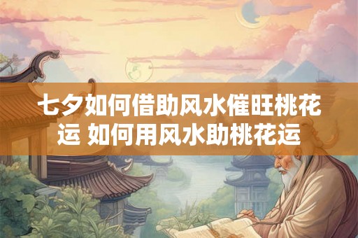 七夕如何借助风水催旺桃花运 如何用风水助桃花运
