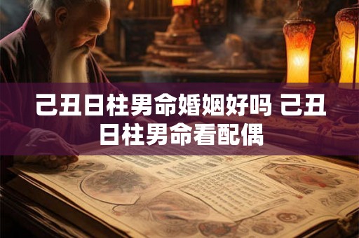 己丑日柱男命婚姻好吗 己丑日柱男命看配偶