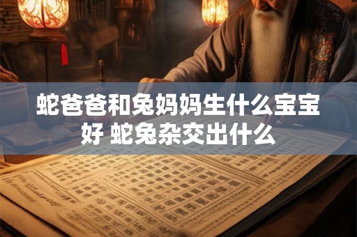蛇爸爸和兔妈妈生什么宝宝好 蛇兔杂交出什么
