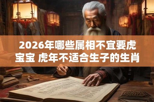 2026年哪些属相不宜要虎宝宝 虎年不适合生子的生肖