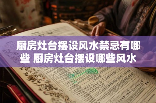 厨房灶台摆设风水禁忌有哪些 厨房灶台摆设哪些风水禁忌