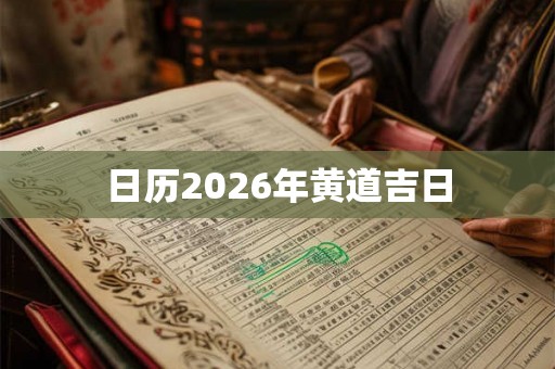 日历2026年黄道吉日