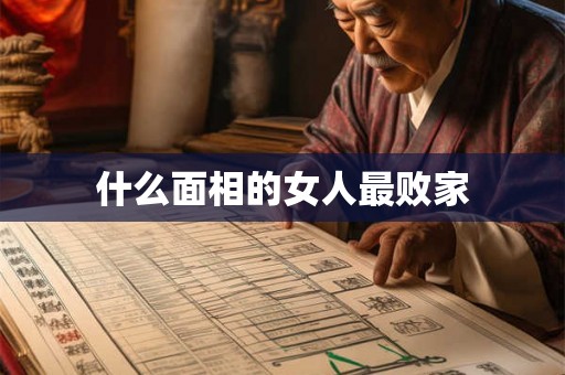什么面相的女人最败家