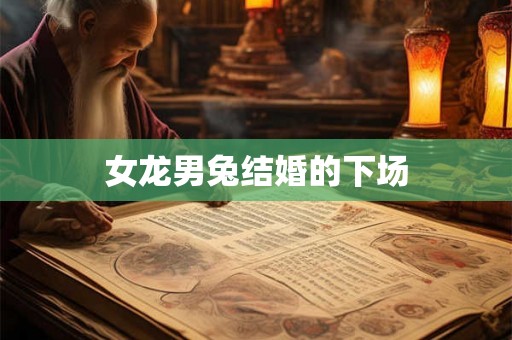 女龙男兔结婚的下场