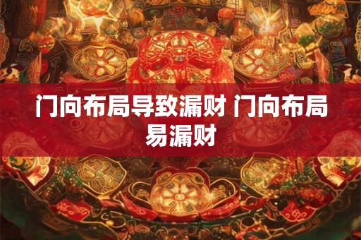 门向布局导致漏财 门向布局易漏财