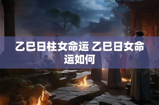 乙巳日柱女命运 乙巳日女命运如何