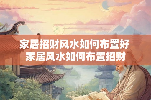 家居招财风水如何布置好 家居风水如何布置招财