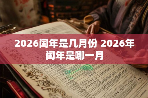 2026闰年是几月份 2026年闰年是哪一月 2026闰年是几月份 2026年闰年是哪一月