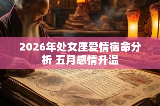 2026年处女座爱情宿命分析 五月感情升温