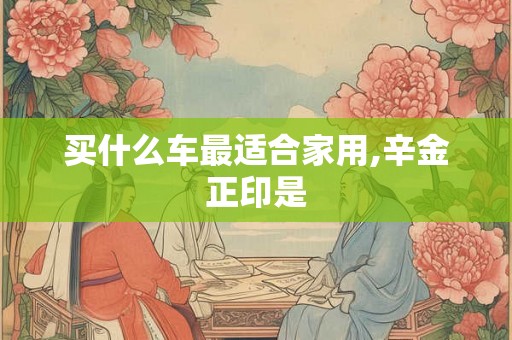 买什么车最适合家用,辛金正印是 买什么车最适合家用,辛金正印是