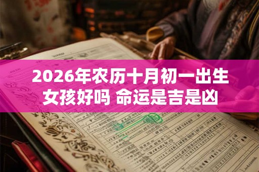 2026年农历十月初一出生女孩好吗 命运是吉是凶