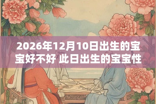 2026年12月10日出生的宝宝好不好 此日出生的宝宝性格