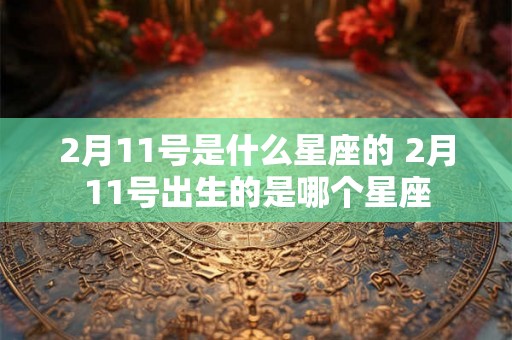 2月11号是什么星座的 2月11号出生的是哪个星座 2月11号是什么星座的 2月11号出生的是哪个星座