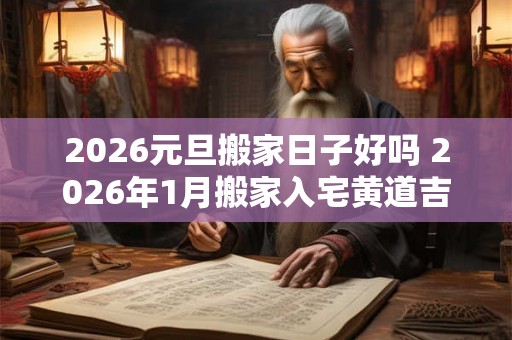 2026元旦搬家日子好吗 2026年1月搬家入宅黄道吉日
