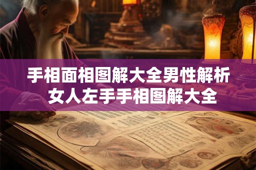 手相面相图解大全男性解析  女人左手手相图解大全