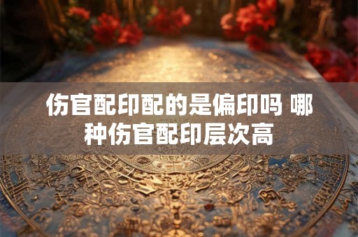 伤官配印配的是偏印吗 哪种伤官配印层次高
