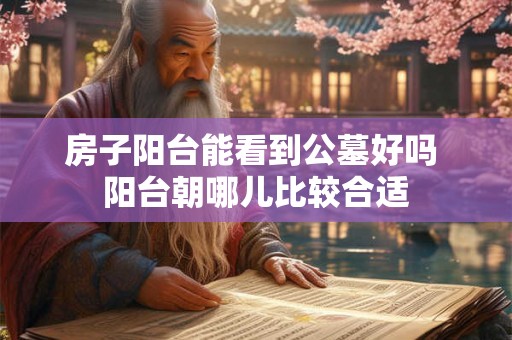 房子阳台能看到公墓好吗 阳台朝哪儿比较合适