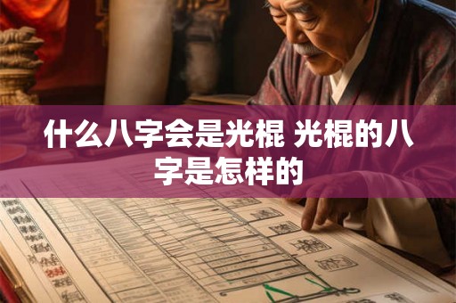 什么八字会是光棍 光棍的八字是怎样的 什么八字会是光棍 光棍的八字是怎样的
