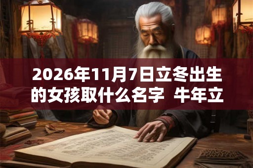 2026年11月7日立冬出生的女孩取什么名字  牛年立冬出生的女孩名字
