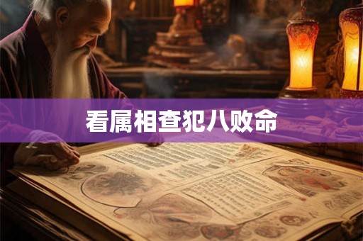 看属相查犯八败命 看属相查犯八败命