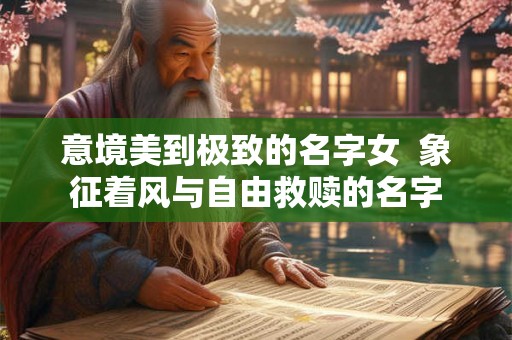 意境美到极致的名字女 象征着风与自由救赎的名字 意境美到极致的名字女 象征着风与自由救赎的名字
