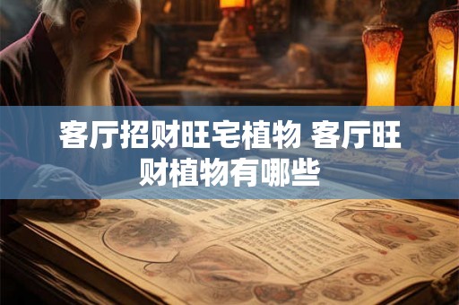客厅招财旺宅植物 客厅旺财植物有哪些