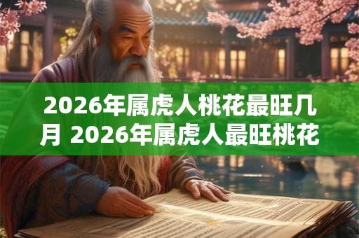 2026年属虎人桃花最旺几月 2026年属虎人最旺桃花月是什么