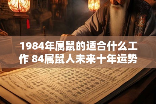 1984年属鼠的适合什么工作 84属鼠人未来十年运势