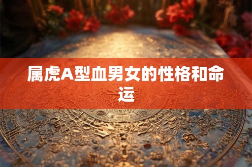 属虎A型血男女的性格和命运