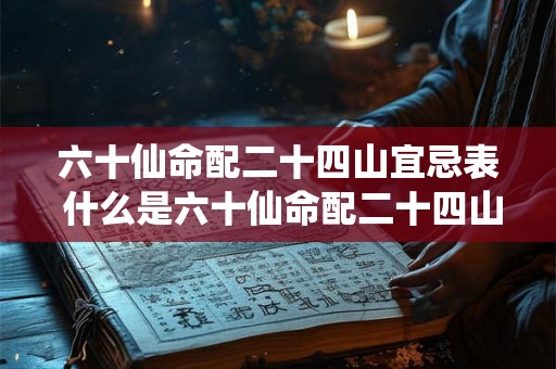 六十仙命配二十四山宜忌表 什么是六十仙命配二十四山的宜忌表