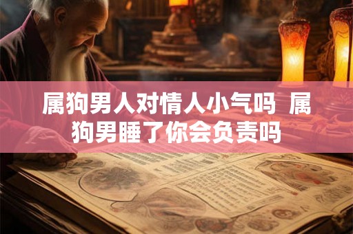 属狗男人对情人小气吗 属狗男睡了你会负责吗 属狗男人对情人小气吗 属狗男睡了你会负责吗