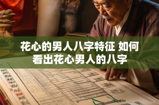 花心的男人八字特征 如何看出花心男人的八字 花心的男人八字特征 如何看出花心男人的八字