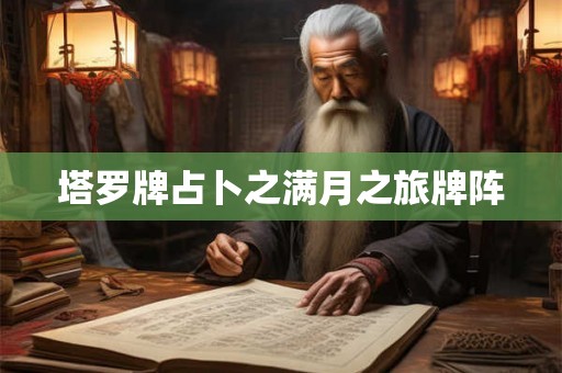 塔罗牌占卜之满月之旅牌阵 塔罗牌占卜之满月之旅牌阵